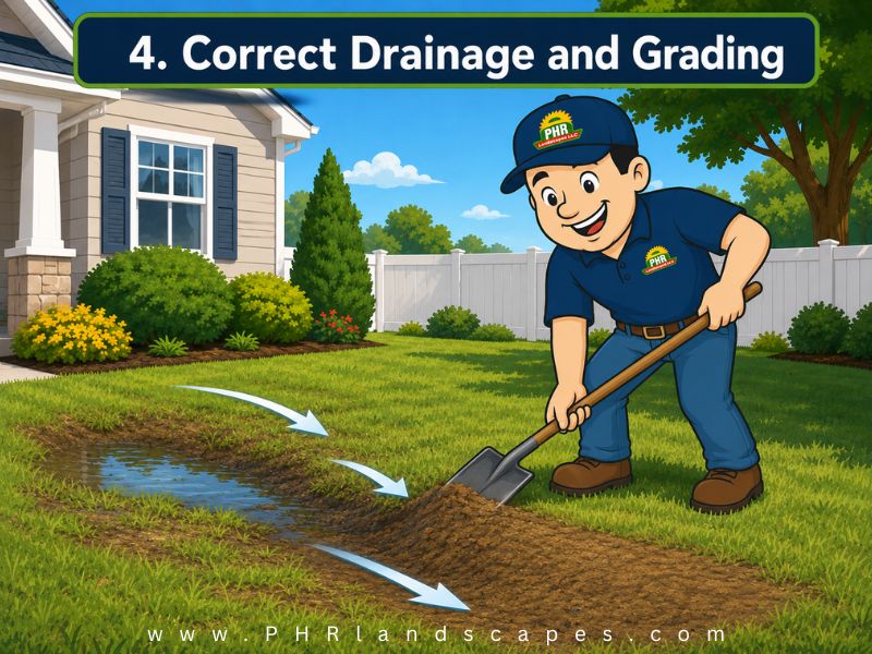 Proper Grading, Lawn Renovation Process