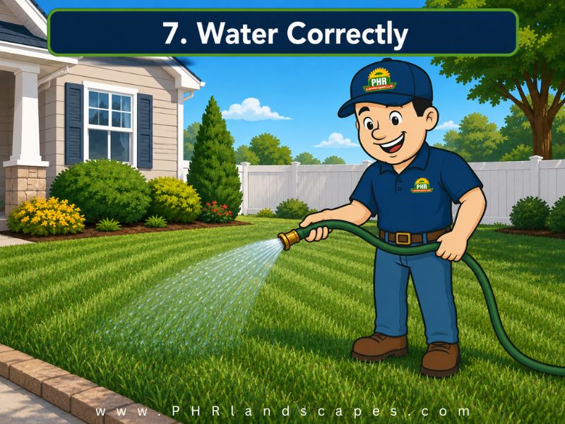 Water New Lawn Correctly, Lawn Renovation Process